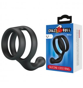 CRAZY BULL - Yancy Male Silicon Delay Cock Ring